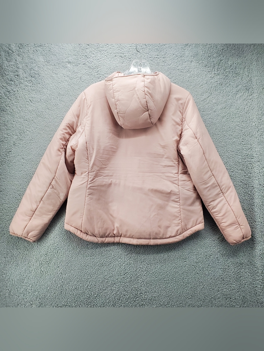 Eddie Bauer Astro Air Hoodie Jacket Womens Large Pink First Ascent NWT - Picture 9 of 11